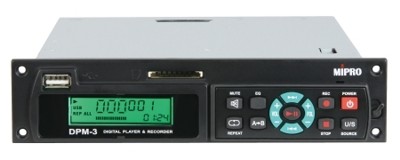 MIPRO MA-708 met ingebouwde USB/SD/MP3 speler & recorder