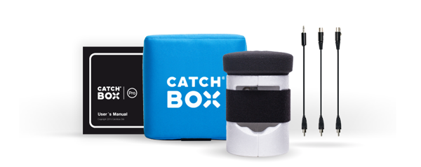 Catchbox Pro, wat zit er in de doos