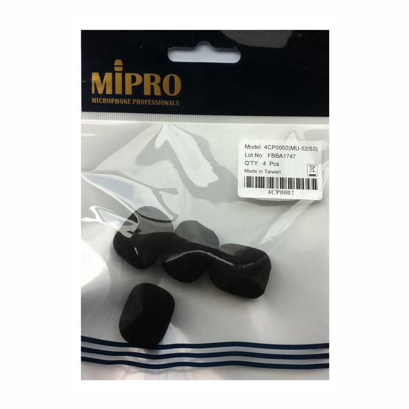 Mipro 4CP0002 - Windkapjes voor de MU-53HN headset microfoon